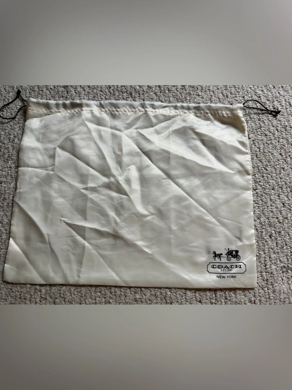 4 Coach Dust Bags
